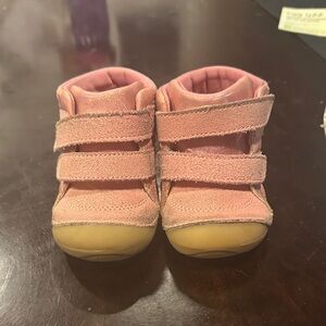 Stride Rite Pink Baby Shoes with Velcro